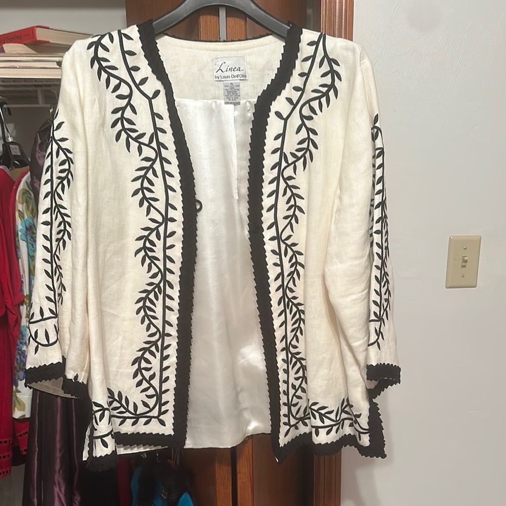 Linea by Louis dell”olio linen jacket